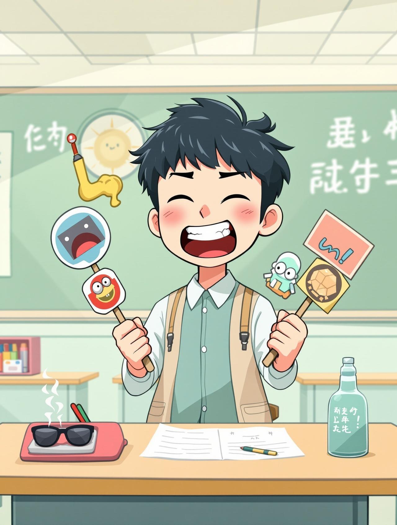 红果原创漫剧 - 整蛊大师在校园